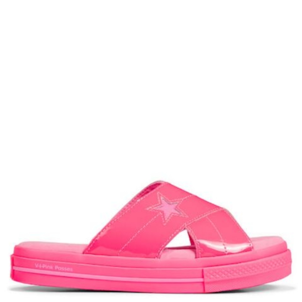 NWT Converse X OPI One Star Sandal Slips Slides